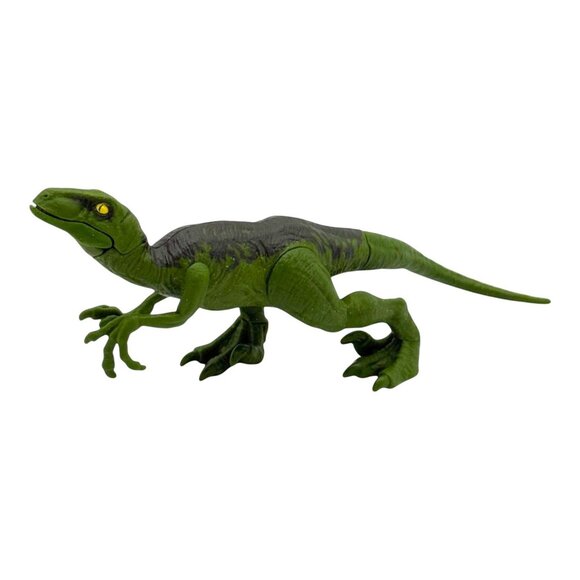 Jurassic World Fallen Kingdom Velociraptor Action Figure By Mattel Green Dinosau - Picture 4 of 8
